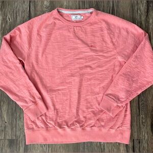 Southern Tide Men’s Coral Crewneck Sweatshirt – Size Large